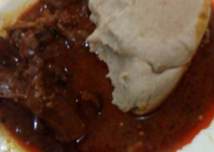 Step-by-Step Guide to Make Quick Tuwon alkama da ogbono soup Cooking Basics for Beginners