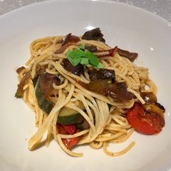 Super Simple Vegetable Spaghetti A picture of Super Simple Vegetable Spaghetti.