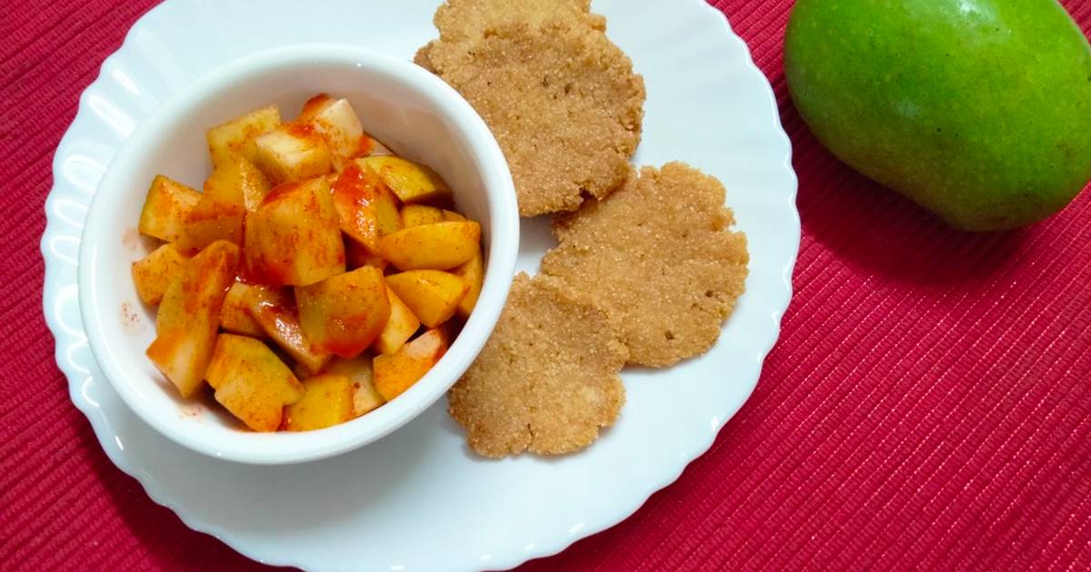 Hing wala Mango pickle (without oil) Recipe by Kalpana Rai Cookpad