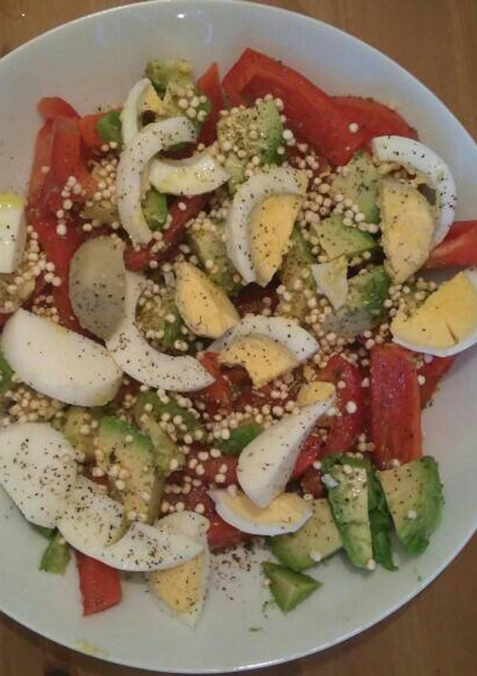 Una foto de Ensalada con quinoa!