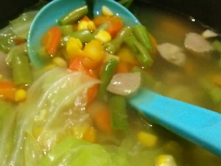 Langkah Gampang Membikin Resep Sup pelangi 🍲 yang Menggugah Selera Anti Ribet, Lezat Sekali