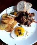 Chorrillana de carne
