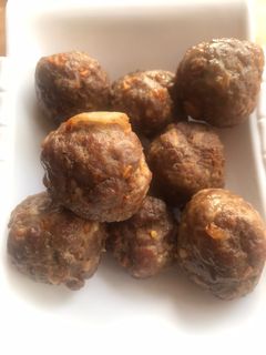 Meat ball - Kwallon nama ainihin hoton girkin
