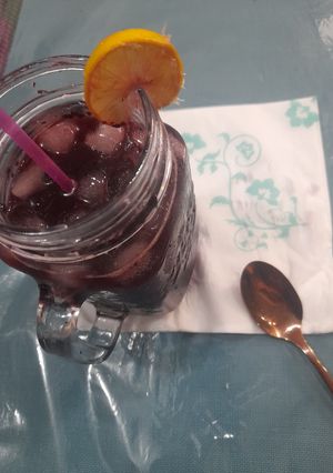 A picture of Cherry margarita 🍹.