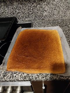 Una foto de Pionono dulce casero