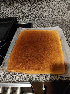 Una foto de Pionono dulce casero
