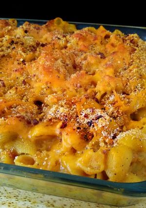 Foto principal de Pasta gratinada con queso al estilo indio