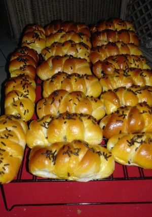 Foto resep Roti Manis Pisang Coklat