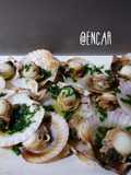 Volandeiras con salsa verde