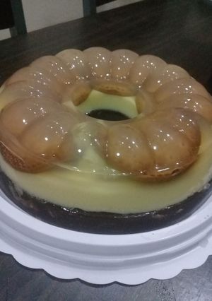 Foto resep Puding regal 3 lapis