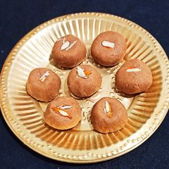 A picture of Chocolate peda.