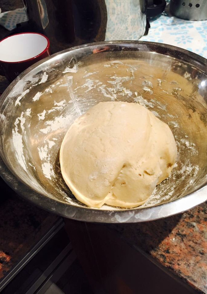 Una foto de Base de pizza casera