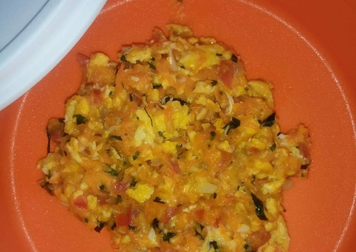 Mashed keju telur mpasi 10+