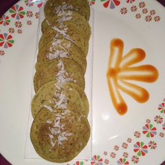 A picture of Moong dal mini pancake (healthy).