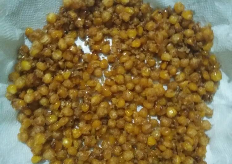 Steps to Make Quick Crispy sweet corn