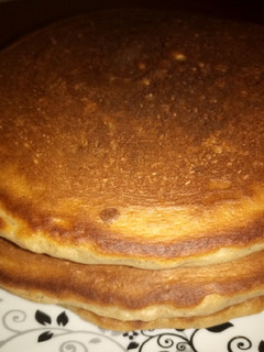 A picture of Apple-Cinnamon Pancakes.