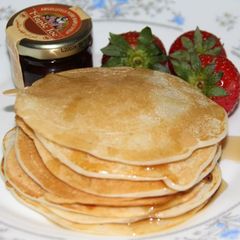 Eggless Pancakes A picture of Eggless Pancakes.