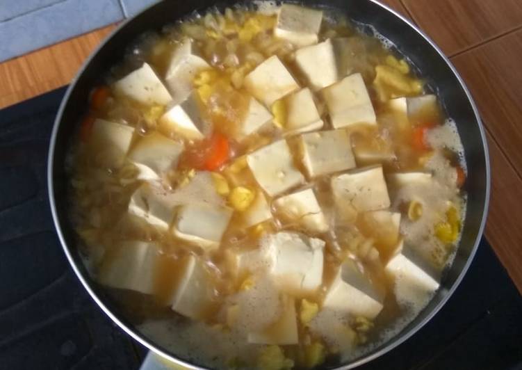 Sup tahu mix macaroni