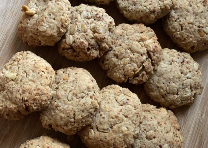 Biscuits Amandes, avoine, vanille