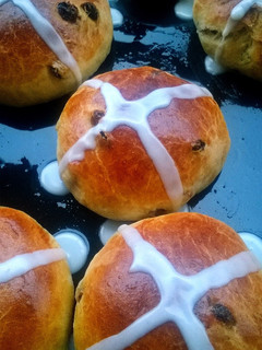 A picture of Hot Cross Buns.