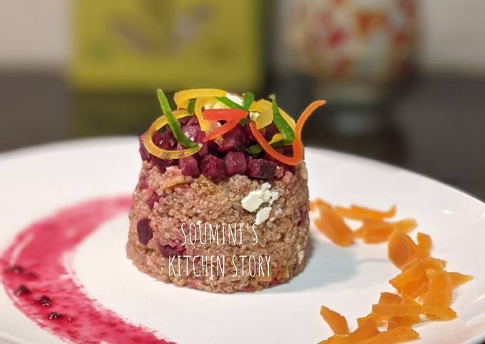 Colourful Quinoa and Beetroot Salad