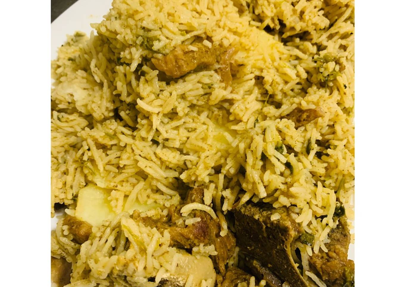 Hary Masaly Ka Pulao (Green Pulao)