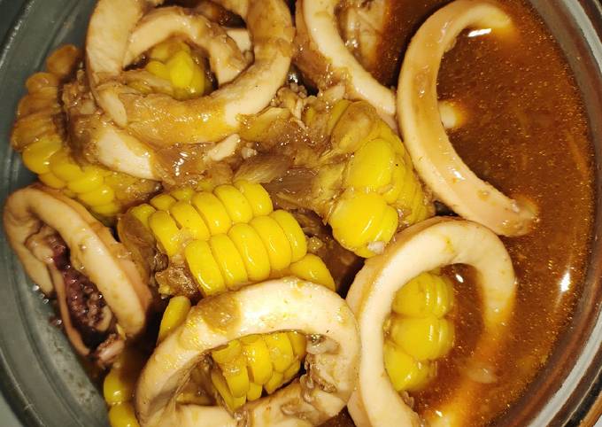 Cara Gampang Menyiapkan Cumi saus padang, Bisa Manjain Lidah