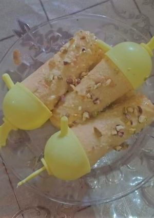 A picture of Mango Rabri Kulfi Recipe🍦.