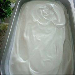 A picture of Ice cream without an ice cream maker.