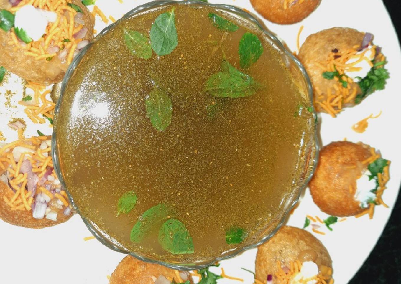 Instant pani puri