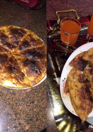 صورة لوصفة جلاش باللحمه المفرومه 😋