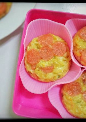 Foto resep Martabak Mie Sosis dan #Bekal2Khansa