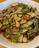 豬肉絲炒豆乾