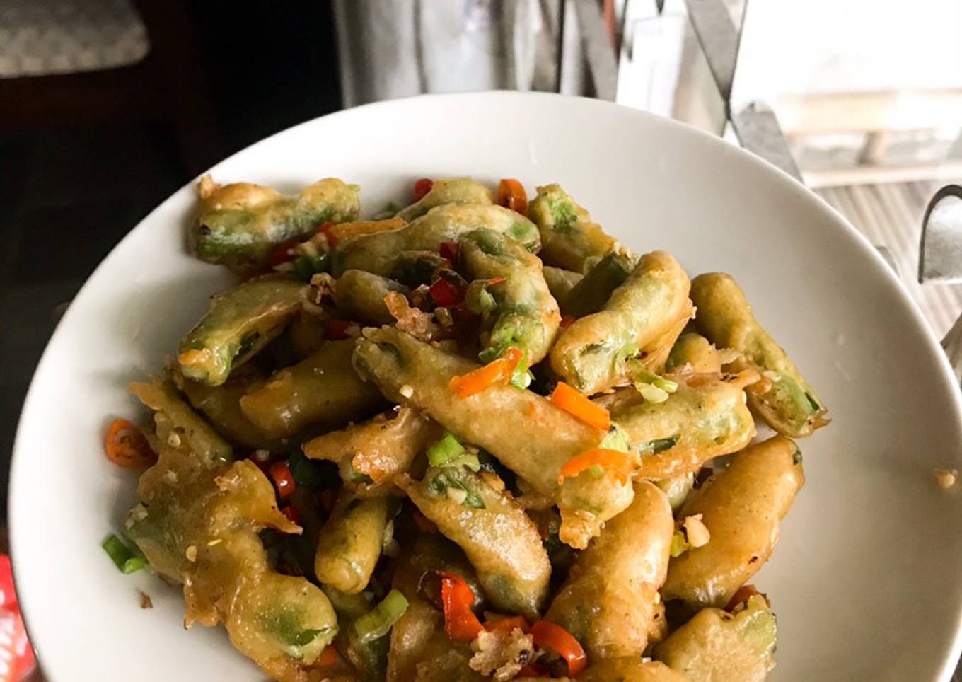Buncis cabai garam