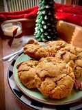 Cookies con nueces pecanas y chips de chocolate blanco!!