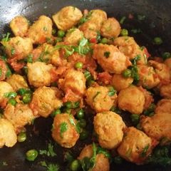 A picture of Soya Chunks fry.