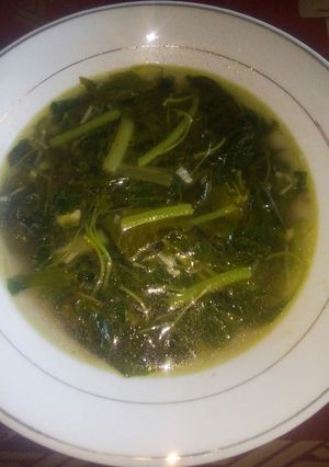 Foto resep Sayur bayam