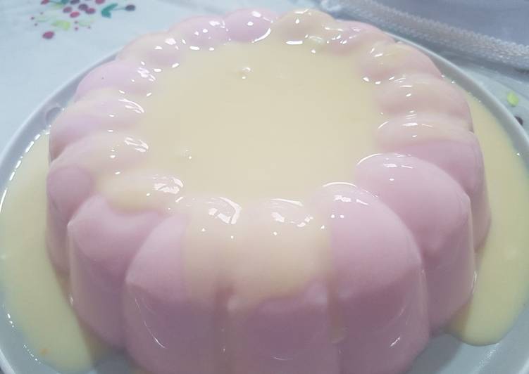 Pudding Susu Strawberry Vla Vanilla #PR_recookAgarLebihJeli