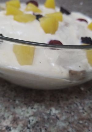 صورة لوصفة ترافل الاناناس سريع ولذيذ 😋😋