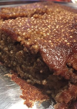 Una foto de Flan de Quinoa