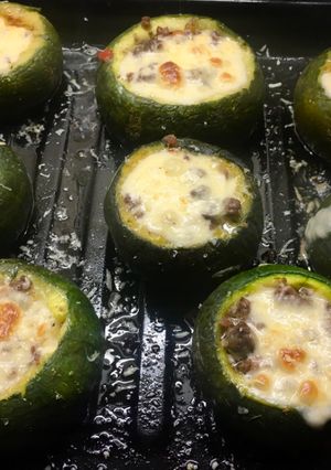 Una foto de Zapallitos rellenos