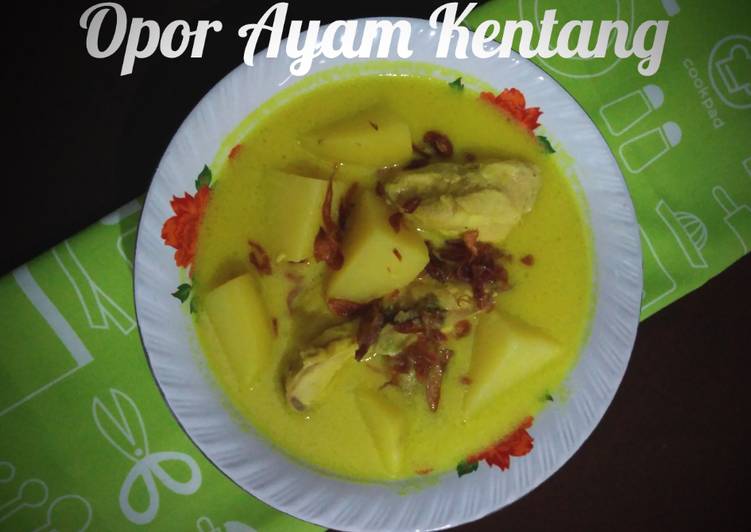 Opor Ayam Kentang