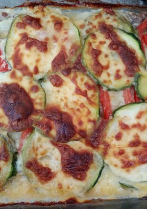 Una foto de Pastel de zapallitos
