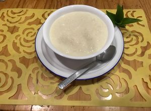 Una foto de Arroz con leche dulce