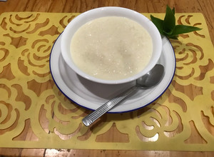 Una foto de Arroz con leche dulce