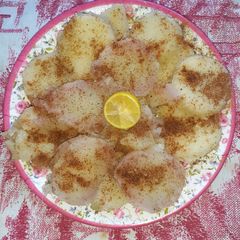 A picture of Shakarkanddi Chaat.
