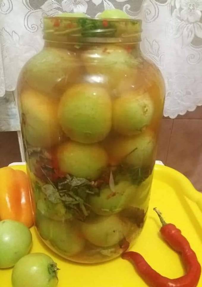 Помідори, квашені з гірчицею