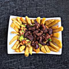 A picture of Carnes Asada Fries.