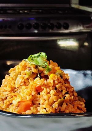 صورة لوصفة برغل الخضار