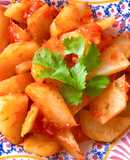 🌱 Su Hào Xào Cà Chua (Vegan)